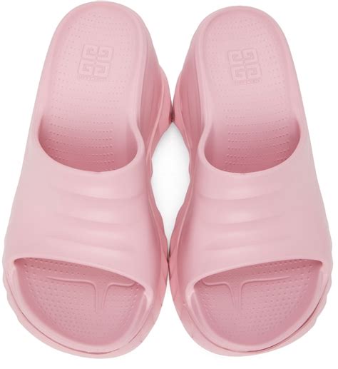 givenchy pink marshmallow platform sandals